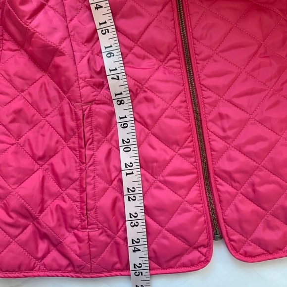 NWT Brooks Brothers Pink Quilted Jacket sz 0 XS / SM - Picture 12 of 15
